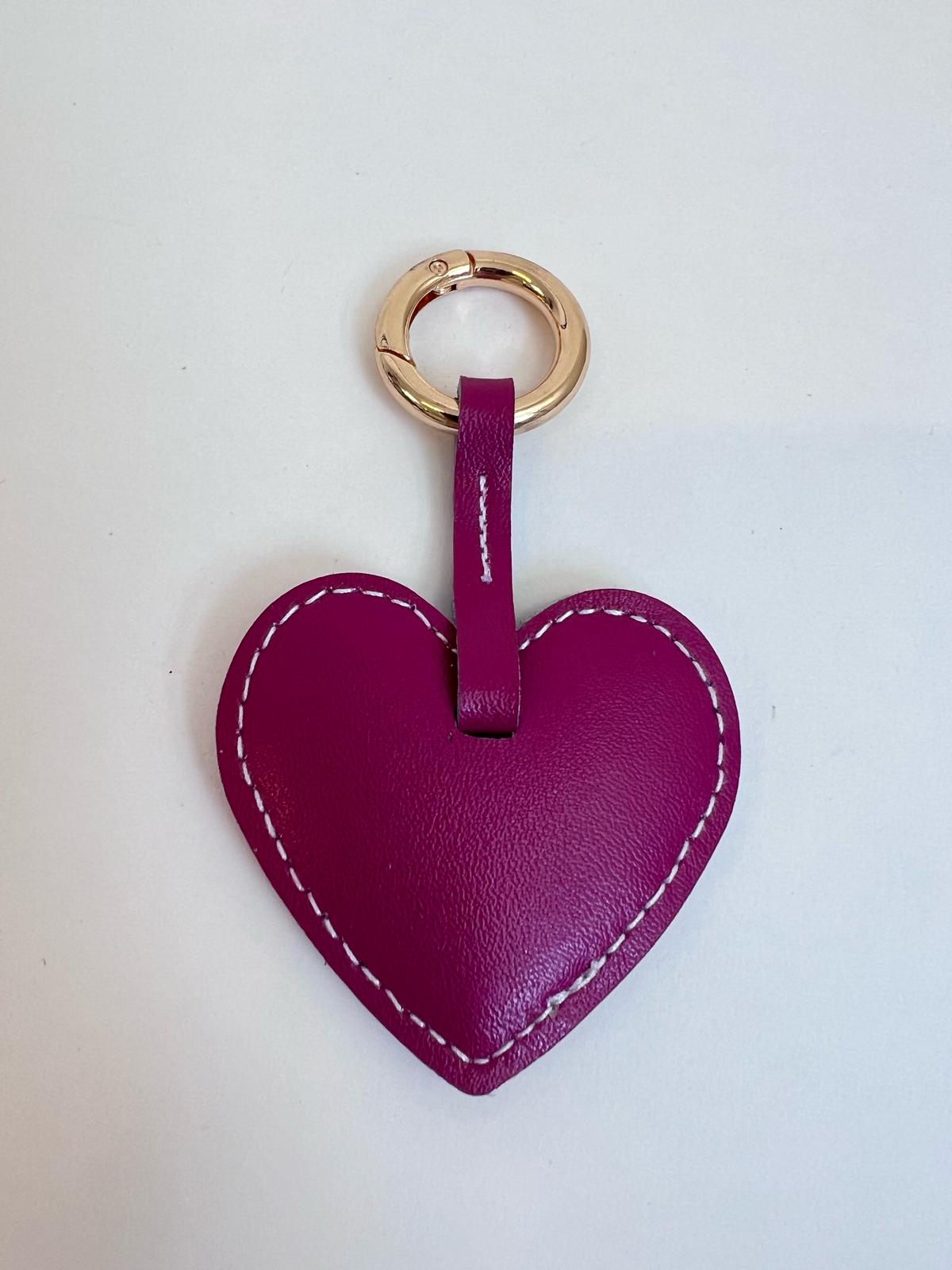 Hart sleutelhanger | 100% Leer | Meerdere Varianten