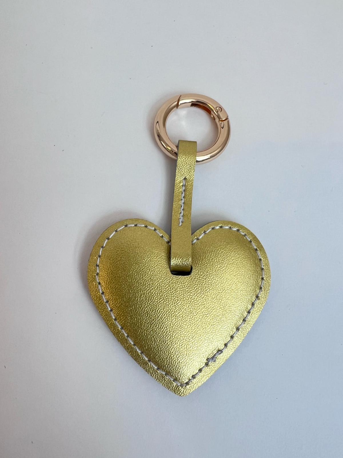 Hart sleutelhanger | 100% Leer | Meerdere Varianten