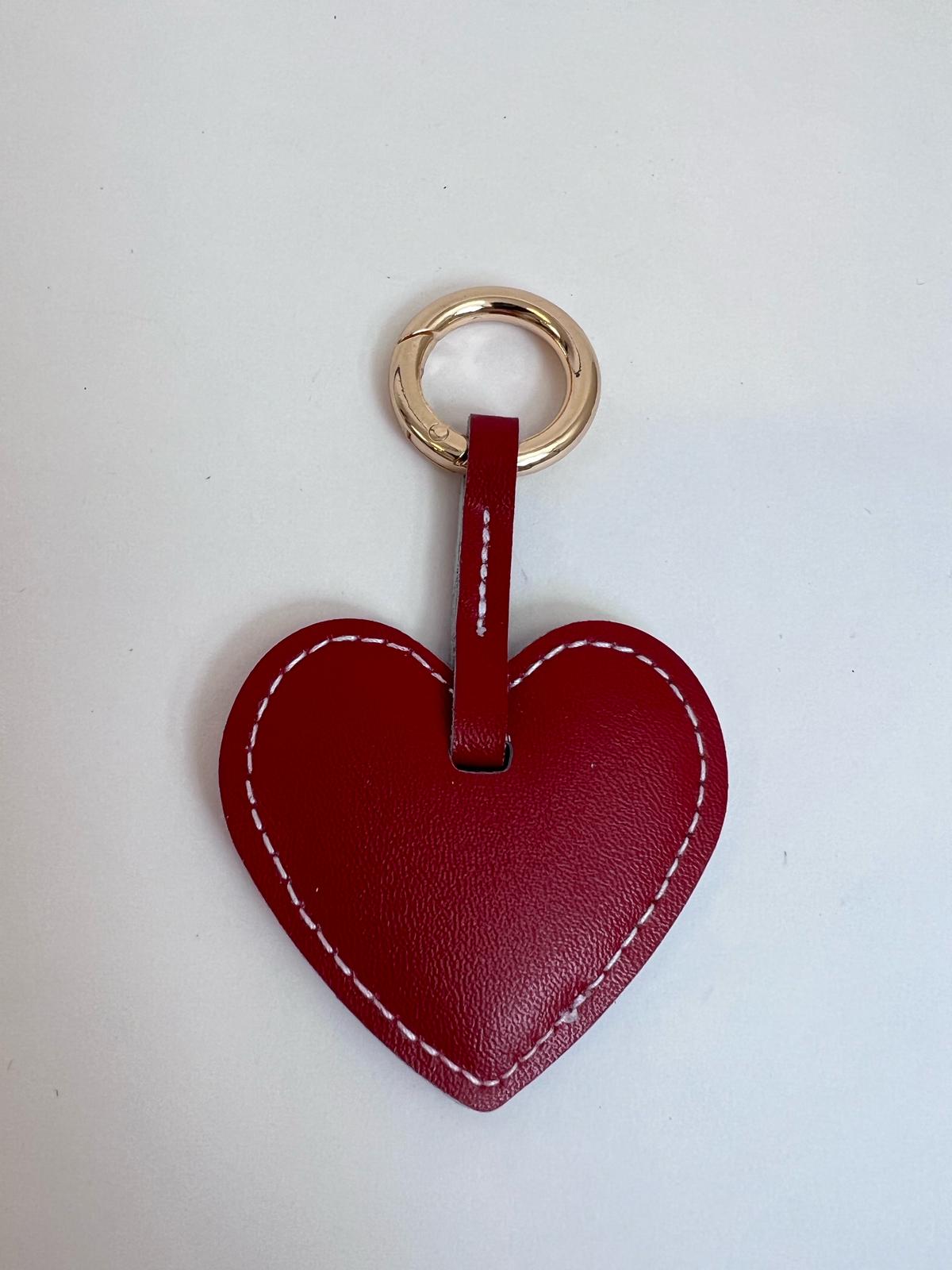 Hart sleutelhanger | 100% Leer | Meerdere Varianten