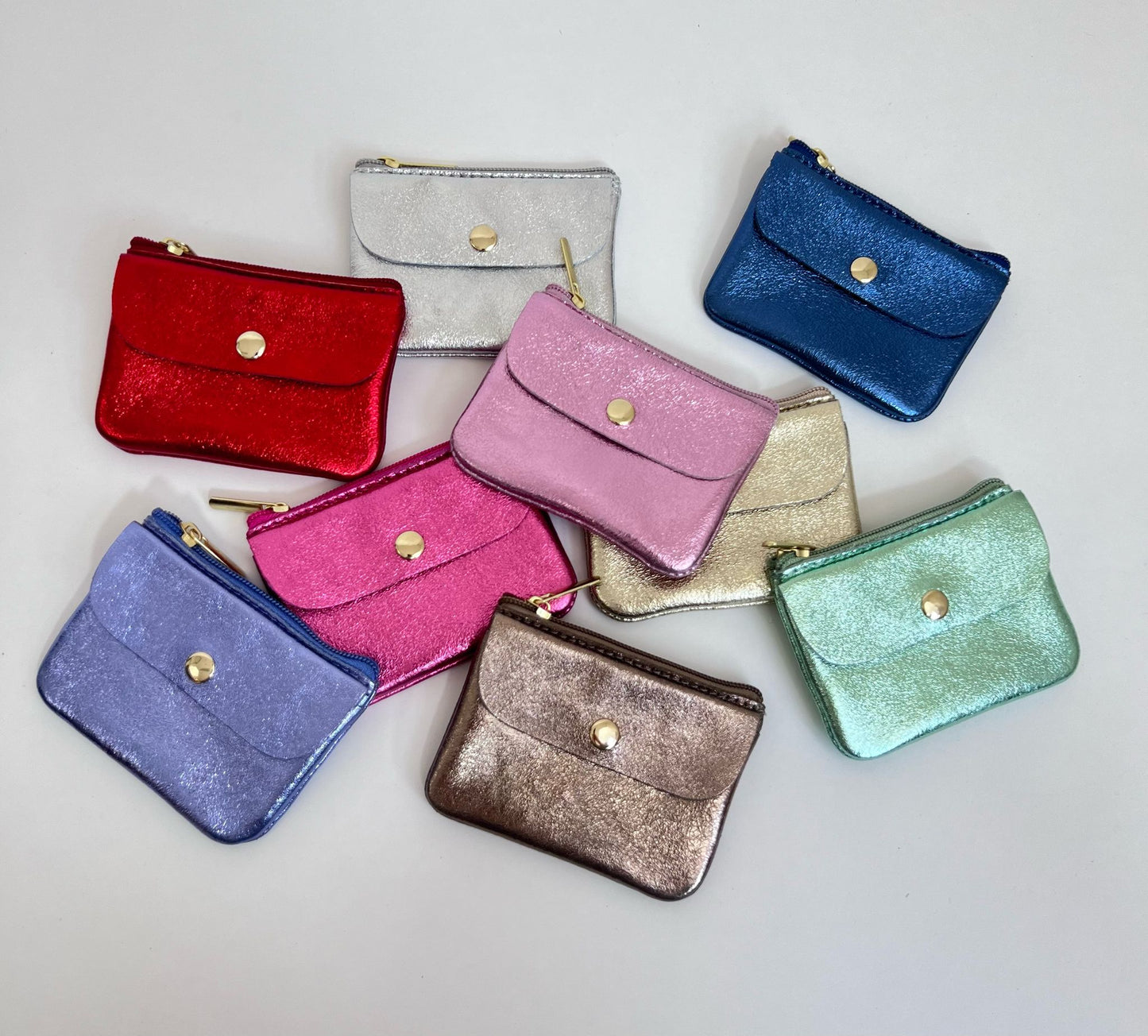 Lina Wallet | 100% Leather | Various Colors