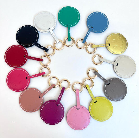 Smiles sleutelhanger | 100% Leer | Meerdere Varianten