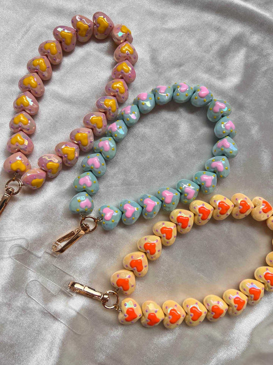 Telefoonkoord Double Heart | Verschillende Varianten